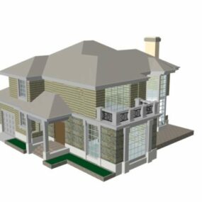 Grand House 3d model