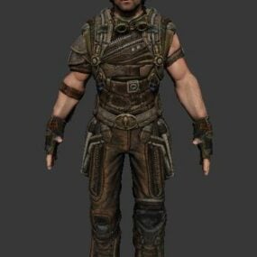 Grayson Hunt – Bulletstorm Character 3d модель