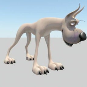 3D-Modell der Deutschen Dogge