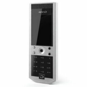 3д модель телефона Gresso Luxury Phone