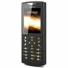 Modelo 3d do celular Gresso