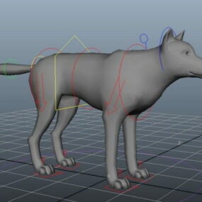 3д модель установки Серого Волка