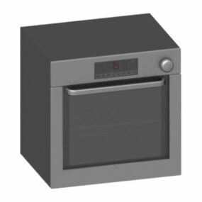 Grill Microwave Oven 3d model