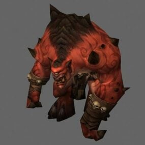 Gruul The Dragonkiller – Wow Character 3d модель