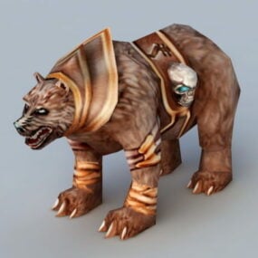 Guardian Druid Bear 3d model