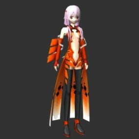 Guilty Crown Character 3d model