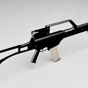 Hk G36 Saldırı Tüfeği 3d modeli