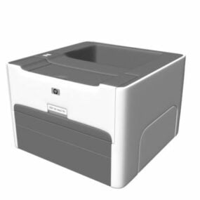 Hp Laser Jet Printer 3d model