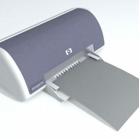 HPレーザープリンター3Dモデル