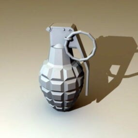 Grenade à main modèle 3D