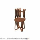 Furniture Hand Shaped Wood Chair