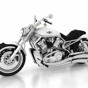 Model 3d Harley-davidson Dyna Low Rider