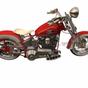 Harley Davidson Spor Motosiklet 3D modeli
