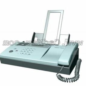 Harp Fax Machine 3d model