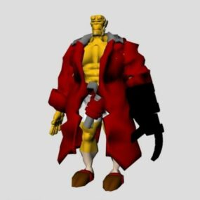 Film Hellboy Character 3d-modell