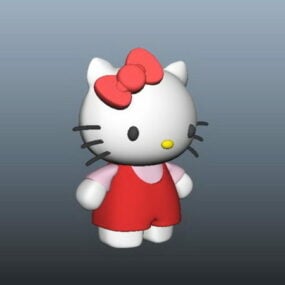 Hello Kitty 3d model