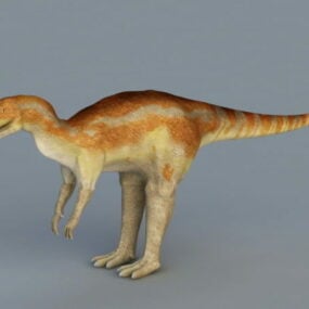 Modelo 3d de dinosaurio Hexinlusaurus