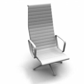 Højrygget Revolving Chair 3d model