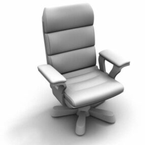 High-back Swivel Chair 3d model