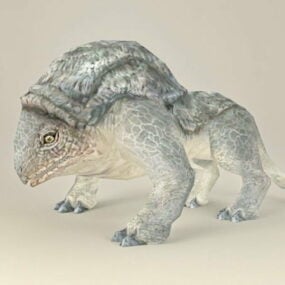 Hippo Lizard Monster 3d model
