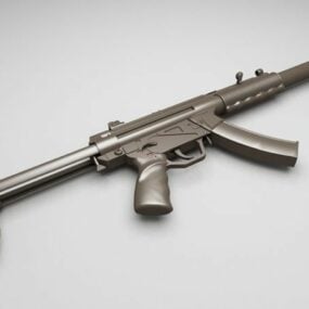 Hkmp5 Submachine Gun 3d model