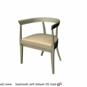 Home Leisure Van Chair Furniture 3D model