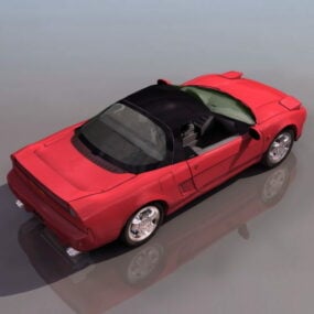 3D model sportovního vozu Honda Acura Nsx