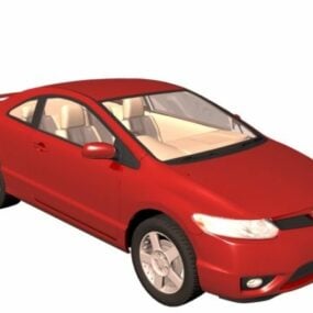 होंडा सिविक कॉम्पैक्ट कार 3डी मॉडल