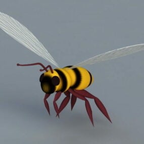 꿀 꿀벌 3d 모델