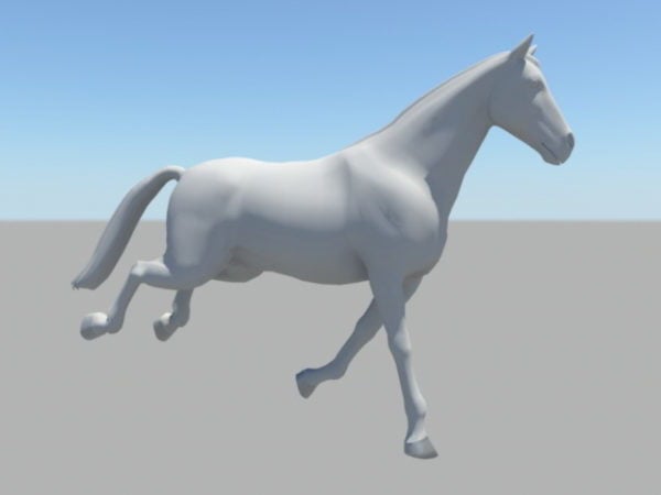 Horse Running Animation Free 3d Model - .Ma, Mb - Open3dModel