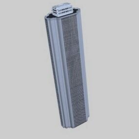 Stara stalowa rama wieży ciśnień Model 3D