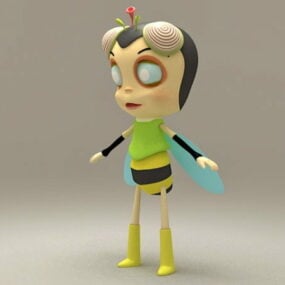 人形蜜蜂3d模型