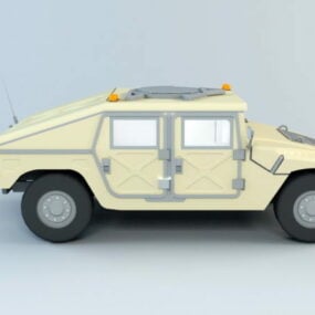 Humvee Military Truck 3D-malli
