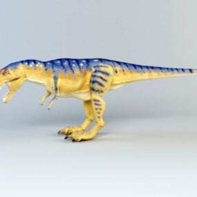 Dinosaure T-rex hybride modèle 3D