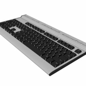 IBM PC 键盘 3d 模型