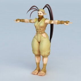 3D model Ibuki Street Fighter