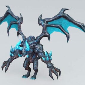 Ice Dragon Monster 3d model