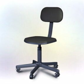 เก้าอี้ล้อเลื่อนสำนักงาน Ikea โมเดล 3 มิติ