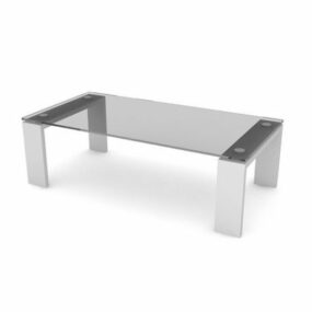 Industrial Coffee Table Furniture 3d model