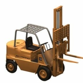 Endüstriyel Forklift 3d modeli