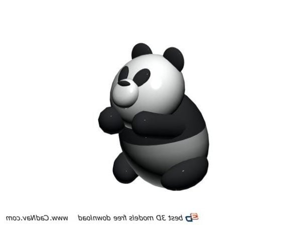 Mainan mandi kembung panda