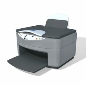 Hp Laserjet Printer Device 3D-malli