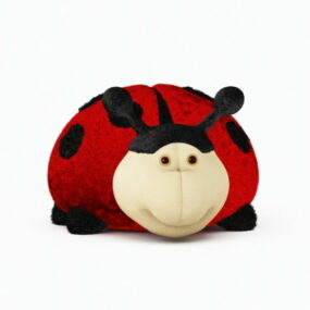 Insect Beetle Plush 3d-modell