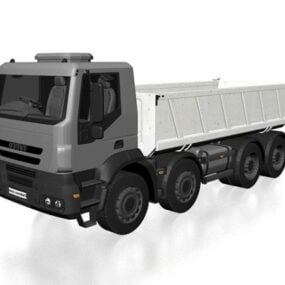 Iveco Eurostar דגם 3D משאית כבדה