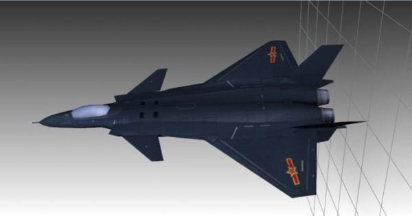 J-20 Chinese Fighter Aircraft