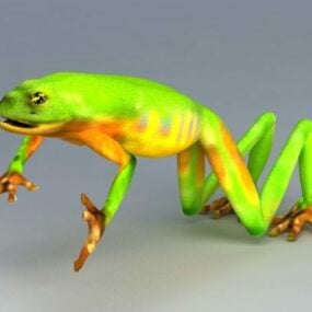 Jade Tree Frog 3d model