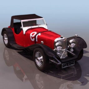 3D model Jaguar Mark Iv Coupe