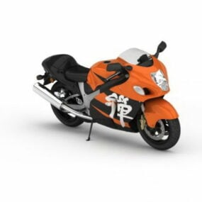 Japansk sportscykel 3d-model