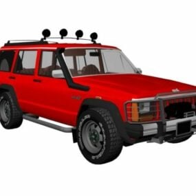 3д модель автомобиля Jeep Grand Cherokee Suv