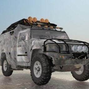 Jeep terrængående køretøj 3d-model